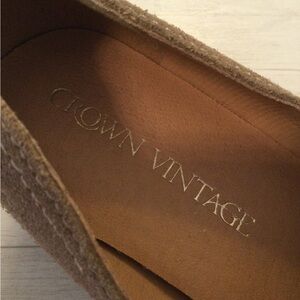Crown Vintage Suede Loafers 7.5 M